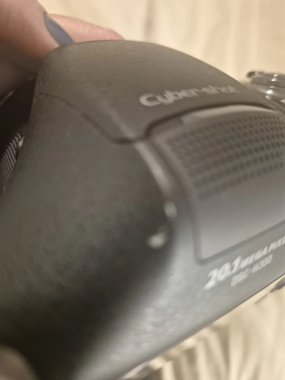 Sony Black Bridge Camera with Black Strap